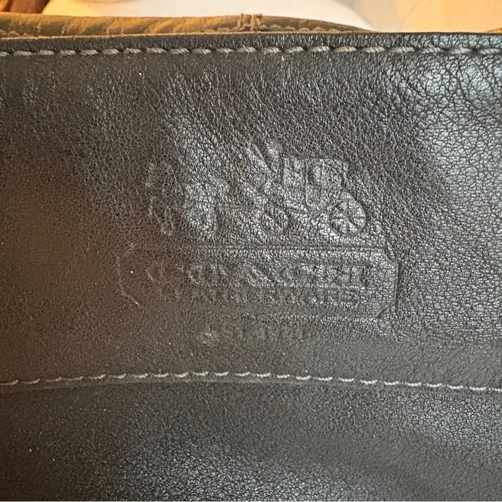 Coach Black Leather Shoulder Bag - Picture 4 of 12